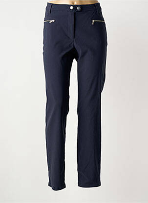 Pantalon slim stretch taille normale bleu BETTY BARCLAY femme