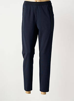 Pantalon 7/8 stretch taille normale bleu TUZZI femme