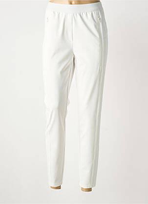 Pantalon 7/8 stretch taille normale beige TUZZI femme
