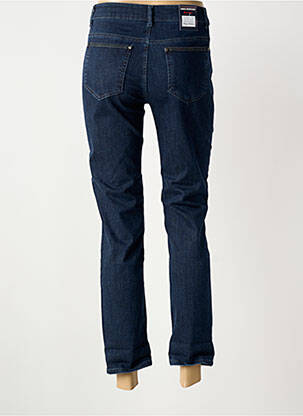 Jeans coupe slim tissage brut taille normale bleu ANNA MONTANA femme