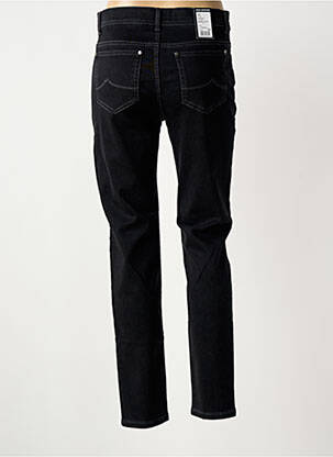 Jeans coupe slim tissage brut taille normale noir ANNA MONTANA femme