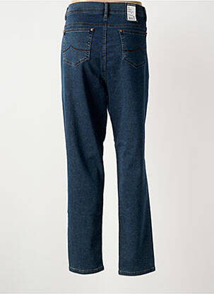 Jeans coupe slim tissage brut taille normale bleu ANNA MONTANA femme