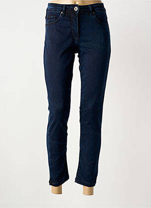 Jeans coupe slim tissage brut taille normale bleu BETTY BARCLAY femme