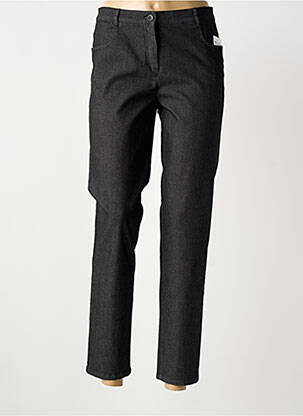 Pantalon 7/8 stretch taille normale gris FRANK WALDER femme