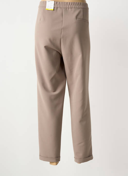 Pantalon 7/8 taille élastique taille normale gris fonce FRANK WALDER femme