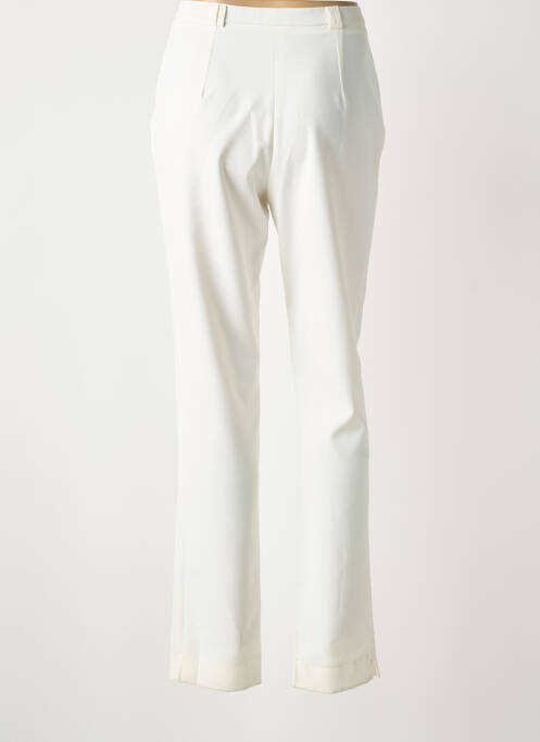Pantalon slim taille normale taille normale beige GUY DUBOUIS femme