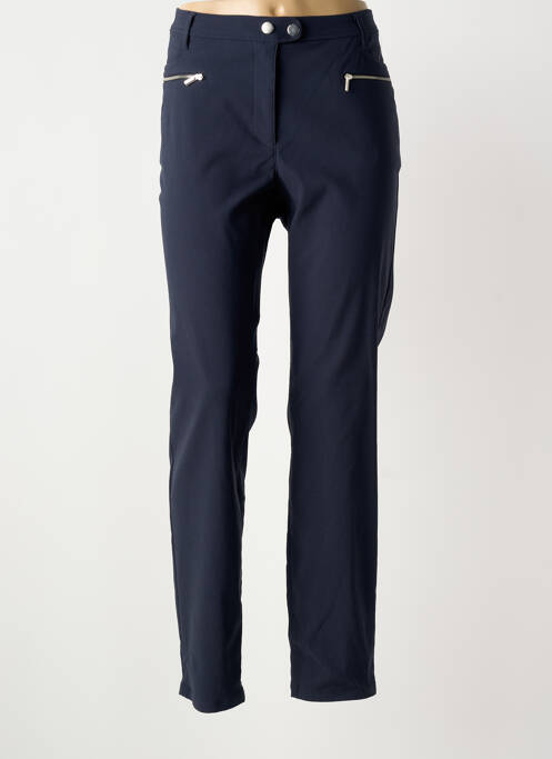 Pantalon slim stretch taille normale bleu BETTY BARCLAY femme