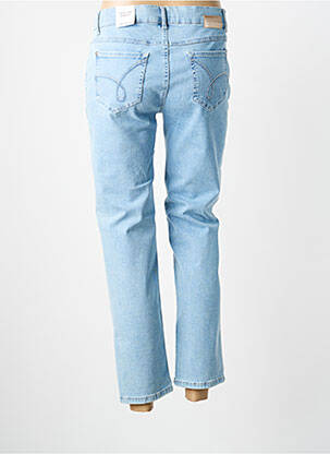 Jeans coupe slim tissage brut taille normale bleu ANNA MONTANA femme