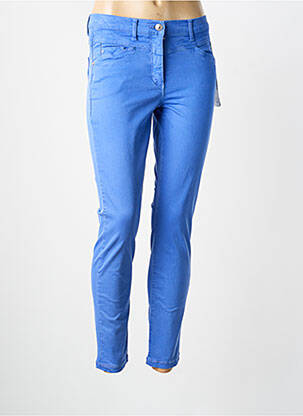 Pantalon slim stretch taille normale bleu BETTY BARCLAY femme
