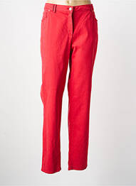 Pantalon slim stretch taille normale rouge ANANKE femme