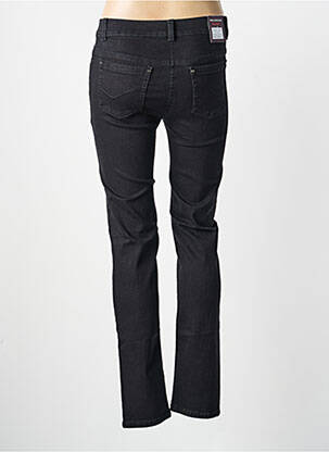 Pantalon slim stretch taille normale noir ANNA MONTANA femme