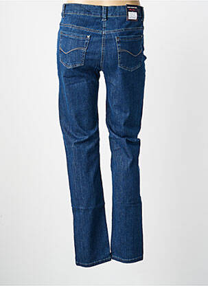 Jeans coupe slim tissage brut taille normale bleu ANNA MONTANA femme