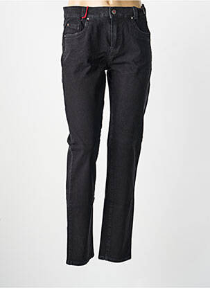 Pantalon slim stretch taille normale noir ANNA MONTANA femme