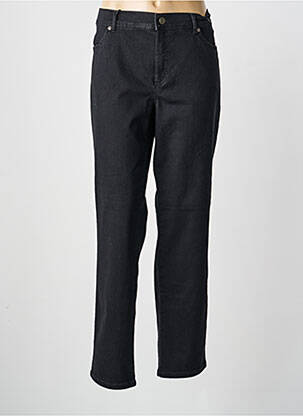 Pantalon slim stretch taille normale noir ANNA MONTANA femme