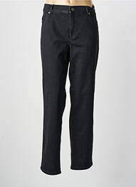 Pantalon slim stretch taille normale noir ANNA MONTANA femme