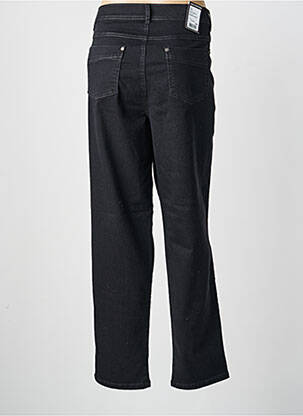 Pantalon slim stretch taille normale noir ANNA MONTANA femme