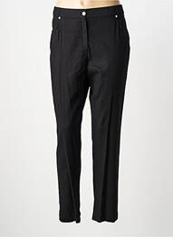 Pantalon slim stretch taille normale noir GUY DUBOUIS femme