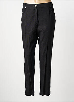 Pantalon slim stretch taille normale noir GUY DUBOUIS femme