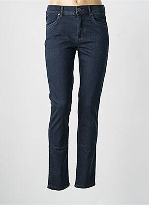Pantalon slim bleu ANNA MONTANA femme