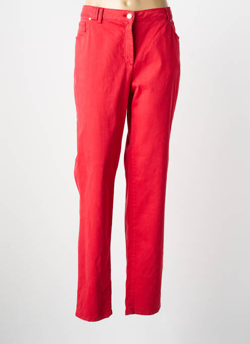 Pantalon slim stretch taille normale rouge ANANKE femme