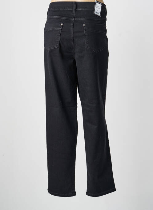 Pantalon slim stretch taille normale noir ANNA MONTANA femme