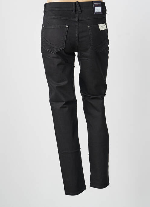 Pantalon slim stretch taille normale noir ANNA MONTANA femme