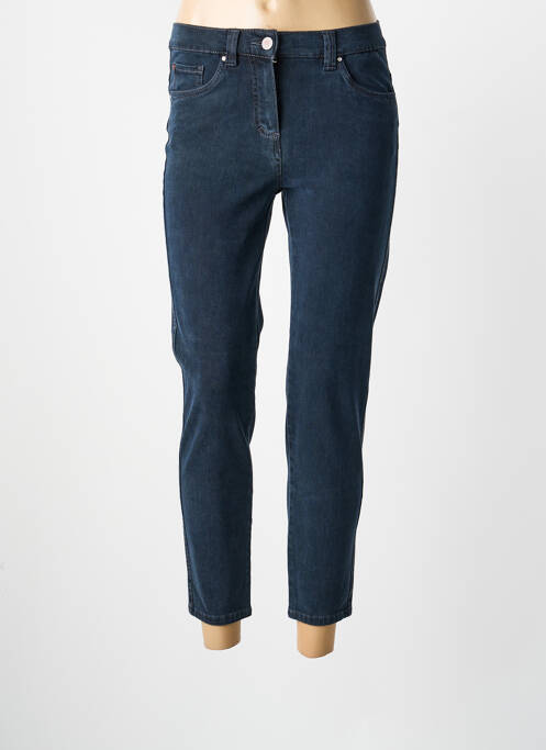 Pantalon 7/8 bleu ANNA MONTANA femme