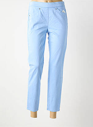 Jegging stretch taille normale bleu FRANK WALDER femme