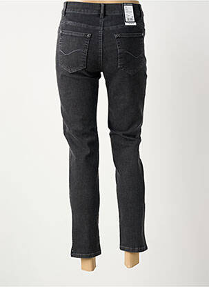 Pantalon 7/8 stretch taille normale gris ANNA MONTANA femme