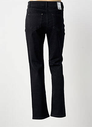 Pantalon slim stretch taille normale noir ANNA MONTANA femme