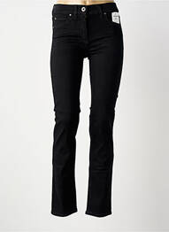 Jeans coupe slim slim taille normale noir ANNA MONTANA femme
