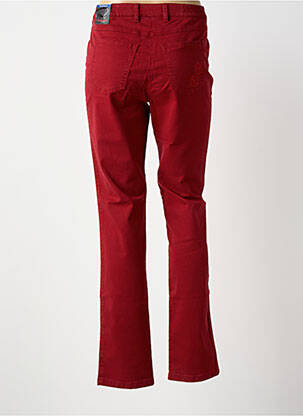Pantalon slim taille élastique taille normale rouge TONI femme