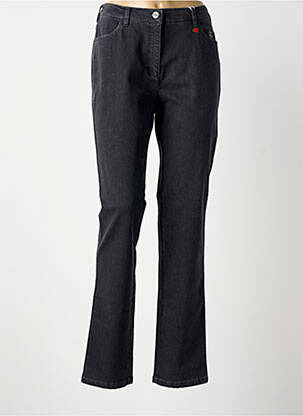 Pantalon slim taille élastique taille normale gris TONI femme