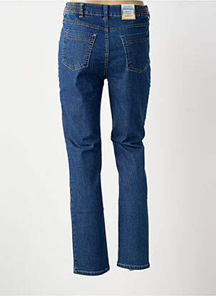 Jeans coupe slim tissage brut taille normale bleu ANNA MONTANA femme