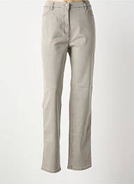 Jeans coupe droite stretch taille normale gris TONI femme