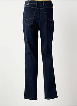 Jeans coupe droite stretch taille normale bleu TONI homme
