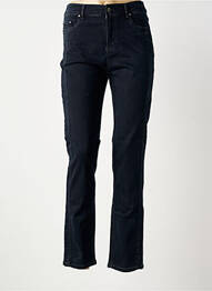 Pantalon slim taille élastique taille normale bleu ANNA MONTANA femme
