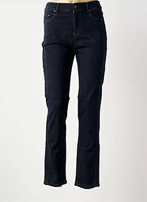 Pantalon slim taille élastique taille normale bleu ANNA MONTANA femme