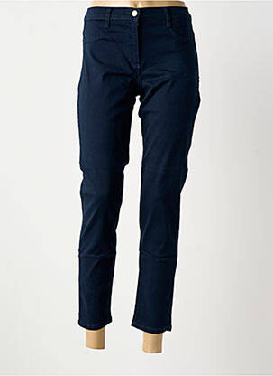 Pantalon 7/8 stretch taille normale bleu BETTY BARCLAY femme