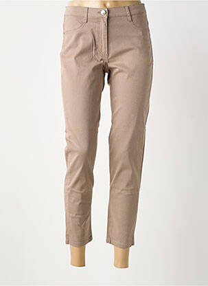 Pantalon 7/8 stretch taille normale gris BETTY BARCLAY femme