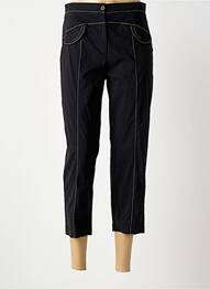 Pantacourt stretch taille normale noir TELMAIL femme