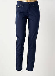 Pantalon slim stretch taille normale bleu FUEGO WOMAN femme