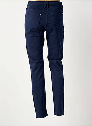 Pantalon slim stretch taille normale bleu FUEGO WOMAN femme