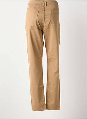 Pantalon slim stretch taille normale beige FUEGO WOMAN femme