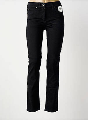 Jeans coupe slim noir ANNA MONTANA femme