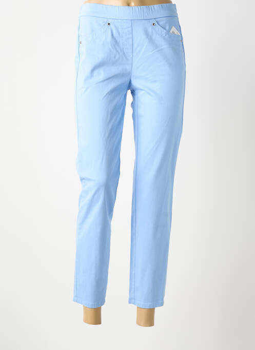 Jegging stretch taille normale bleu FRANK WALDER femme
