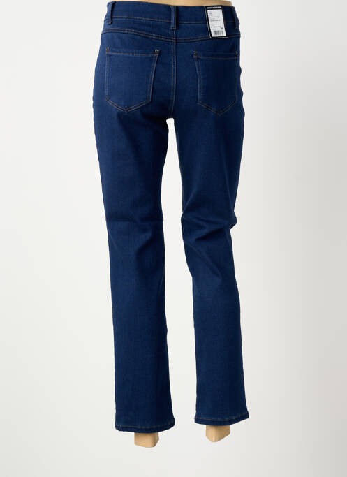 Jeans coupe slim tissage brut taille normale bleu ANNA MONTANA femme