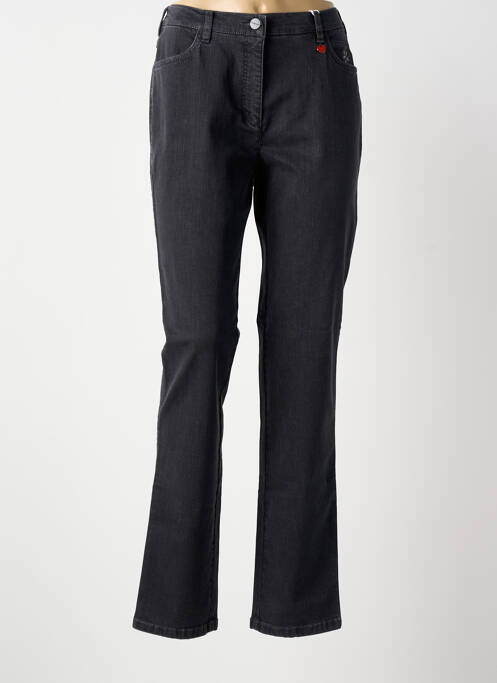 Pantalon slim taille élastique taille normale gris TONI femme