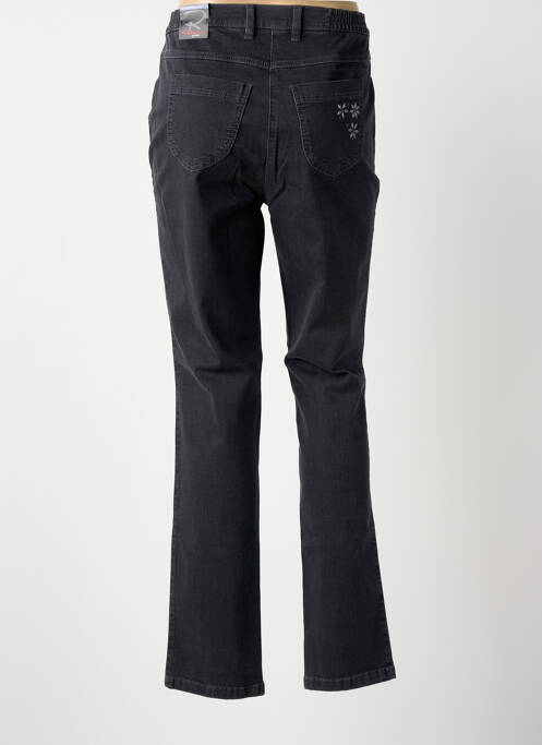Pantalon slim taille élastique taille normale gris TONI femme