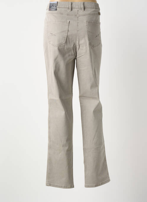 Jeans coupe droite stretch taille normale gris TONI femme